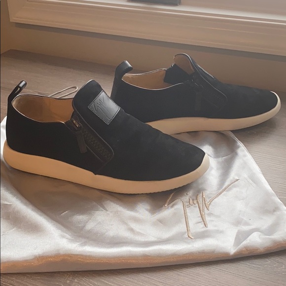 Designer giuseppe black dress sneakers - Picture 2 of 6